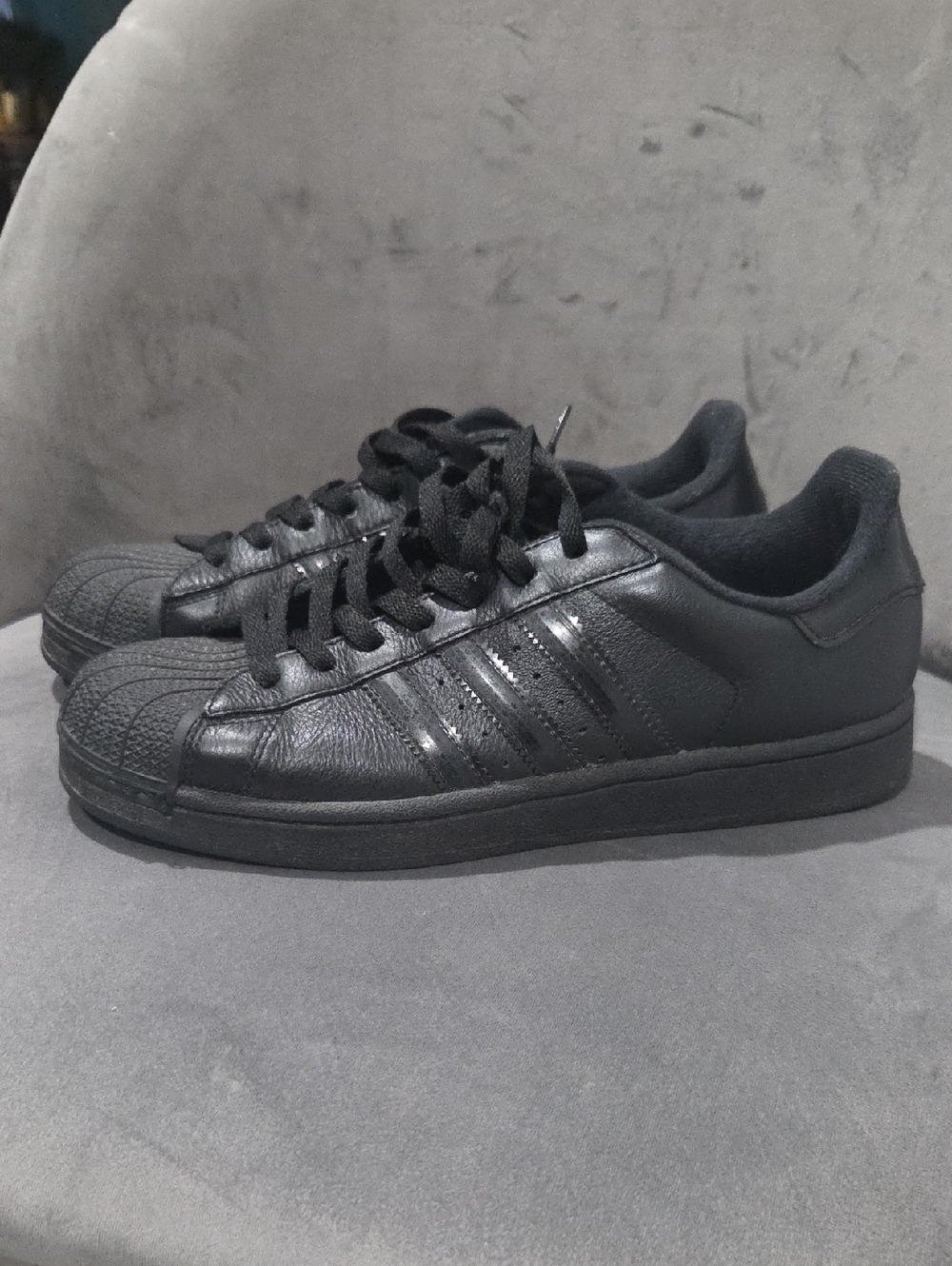 Adidas All-Black Superstars